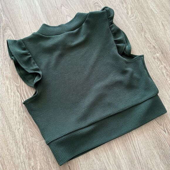 SHEIN Ruffle Crop Top - Picture 6 of 6